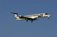 SP-LGK @ ZRH - LOT Polish Airlines Embraer 145 at Zurich - by Mo Herrmann