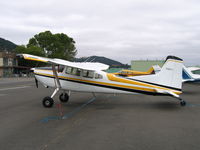 N185FT @ DVO - 1977 Cessna 185F at Gnoss Field, CA - by Steve Nation