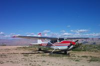 N5502B @ L25 - N5502B At west end of Grand Canyon Pilot Bill Reid - by Bill Reid