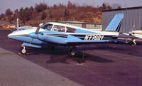 N7760Y @ HKY - Classic private twin - by EM Chernoff