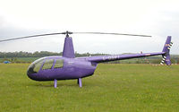 G-DSPI - Robinson R44 helicopter, photographed at the Great Vintage Fly-in Weekend, Kemble, England, May 2003 - by Adrian Pingstone
