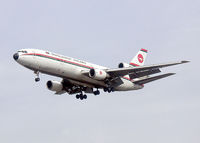 S2-ACR @ LHR - Biman Bangladesh Airlines McDonnell Douglas DC-10-30 (S2-ACR) on the approach to London (Heathrow) Airport (UK) in September 2003 - by Adrian Pingstone