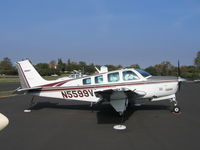 N5599V @ O41 - 1989 Beech 36TC at Woodland-Watts Airport, CA in December sun - by Steve Nation