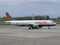 N648AW @ SEA - America West Airlines Airbus A320 at Seattle-Tacoma International Airport - by Andreas Mowinckel
