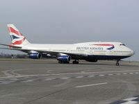 G-BNLS @ SEA - British Airways Boeing 747 at Seattle-Tacoma International Airport - by Andreas Mowinckel