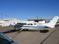 N9965M @ SDM - KPW Enterprises 1983 Cessna 207A in bright sun at Brown Field (San Diego), CA - by Steve Nation