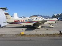N81573 @ SDM - C I Factoring 1980 Piper PA-32-301T in bright sun at Brown Field (San Diego), CA - by Steve Nation