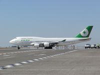B-16409 @ SEA - Eva Air (Taiwan) Boeing 747 at Seattle-Tacoma International Airport - by Andreas Mowinckel