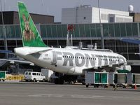 N803FR @ SEA - Frontier Airlines A318 at Seattle-Tacoma International Airport - by Andreas Mowinckel