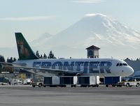N912FR @ SEA - Frontier Airlines A319 at Seattle-Tacoma International Airport - by Andreas Mowinckel