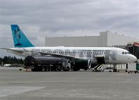 N927FR @ SEA - Frontier Airlines A319 at Seattle-Tacoma International Airport - by Andreas Mowinckel