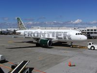 N930FR @ SEA - Frontier Airlines A319 at Seattle-Tacoma International Airport - by Andreas Mowinckel