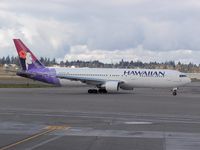 N584HA @ SEA - Hawaiian Airlines Boeing 767 at Seattle-Tacoma International Airport - by Andreas Mowinckel