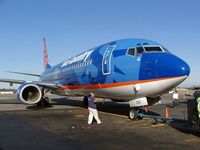 N805SY @ SEA - Sun Country Airlines Boeing 737 at Seattle-Tacoma International Airport - by Andreas Mowinckel