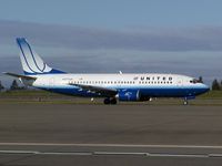 N377UA @ SEA - United Airlines Boeing 737 at Seattle-Tacoma International Airport - by Andreas Mowinckel