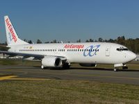 EC-ISE @ BFI - Air Europa 737 at Boeing Field - by Andreas Mowinckel