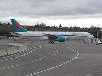 G-OOBC @ BFI - Air2000 757 at Boeing Field - by Andreas Mowinckel