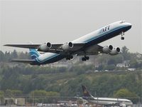 N605AL @ BFI - ATI Freighter departing Boeing Field - by Andreas Mowinckel