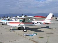 N94349 @ WVI - 1982 Cessna 152 at Watsonville, CA - by Steve Nation