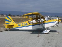 N77GA @ WVI - Ocean Air Flight Services 2003 American Champion 7GCAA at Watsonville, CA - by Steve Nation