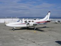 N526SC @ WVI - 1980 Piper Aerostar 601P at Watsonville, CA - by Steve Nation