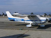 N759CF @ WVI - 1977 Cessna 182Q at Watsonville, CA - by Steve Nation