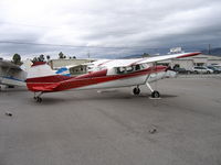 N8245A @ RHV - 1950 Cessna 170B between rainstorms at Reid-Hillview Airport, San Jose, CA - by Steve Nation