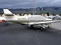 N1185J @ RHV - 1974 Aero Commander 112 between rainstorms at Reid-Hillview Airport, San Jose, CA - by Steve Nation