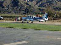 N6461D @ SZP - 1982 Beech B36TC BONANZA, Continental TSIO-520-UB, Turbo-charged, Takeoff roll runway 04 - by Doug Robertson