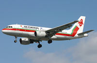 CS-TTO @ LHR - TAP A.319 on finals to Heathrows 27R - by Kevin Murphy