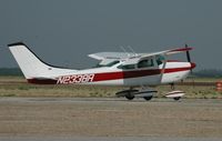 N2338A @ MIT - Cessna 172 at touchdown - by Scott Gist