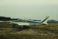 N7113P @ 8B0 - Parked at Rangely Maine circa 1970 - by Micheal Skahill