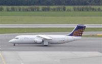 D-AEWQ @ VIE - Eurowings BAE-146 flies on behalf of Lufthansa on regional routes. - by Andreas Mowinckel