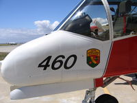 N415DF @ KCVH - close-up of CDF emblem on Air Tac #460 OV-10A at Hollister, CA - by Steve Nation