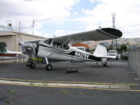 N4179V @ RHV - 1948 Cessna 170 at Reid-Hillview Airport, San Jose, CA - by Steve Nation