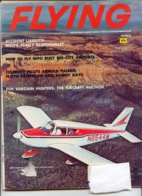 N8544W - Cover of March 1964 FLYING Magazine (over Bryce Canyon) - by Tony Linck