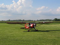 N2493K @ H49 - Luscombe on Grass - by R. L. Dahle