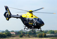 G-CCAU @ EGBO - Eurocopter 135T-1 owned by West Midlands Police (Wolverhampton-Halfpenny Green) - by Robert Beaver