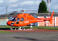 G-LECA @ EGBO - Aerospatiale AS-355-1 Twin Squirrel owned by Western Power Distribution (Halfpenny Green) - by Robert Beaver