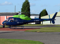 G-WIRE @ EGBO - Aerospatiale AS-355N Twin Squirrel owned by National Grid (Halfpenny Green) - by Robert Beaver
