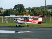 G-ASMS @ EGBO - Cessna 150A (Halfpenny Green) - by Robert Beaver