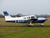 G-BCCF @ EGBO - Piper PA-28-180 Cherokee (Halfpenny Green) - by Robert Beaver