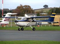 G-AZID @ EGBO - Cessna FA 150L - by Robert Beaver