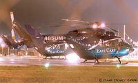 N485UM @ NC91 - Parked at night, during the quiet hours - by Paul Perry