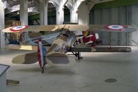N153JS @ EGSU - Nieuport 24 Replica at the Imperial War Museum, Duxford. - by Malcolm Clarke