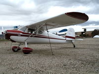 N2219N @ L65 - 1947 Cessna 140 at Perris Valley, CA - by Steve Nation