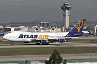 N512MC @ LAX - Atlas Air N512MC rolling out on RWY 25L after arrival. - by Dean Heald