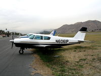 N6061P @ RIR - 1959 Piper PA-24-250 at Flabob Airport (Riverside, CA) just before the storm! - by Steve Nation