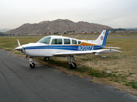 N2007A @ RIR - 1978 Beech C24R Muskateer at Flabob Airport (Riverside, CA) just before the storm! - by Steve Nation