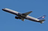 N584UA @ LAX - United Airlines N584UA departing LAX RWY 25R on a clear November day. - by Dean Heald
